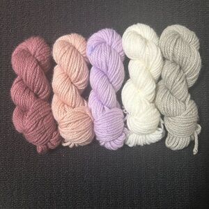 Multicolor Yarn Bundle-5 Skeins